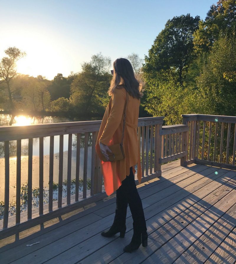 Nasty Gal Orange Cape - Best of 2017