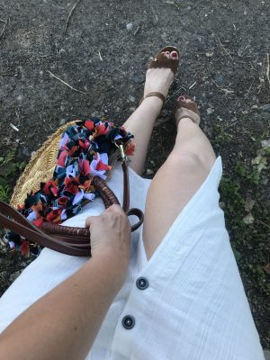 White Summer Dress Details: Day 4 of The EasilyDressed Style Challenge