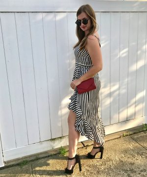 Stripes and Polka Dots Outfit - Day 1 of the EasilyDressed Challenge Part II