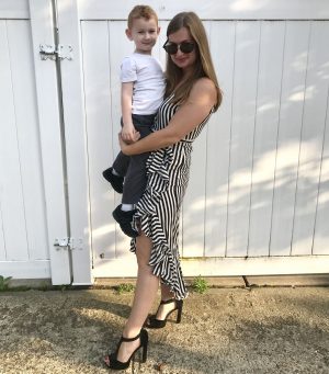 Stripes and Polka Dots Outfit - Day 1 of the EasilyDressed Challenge Part II