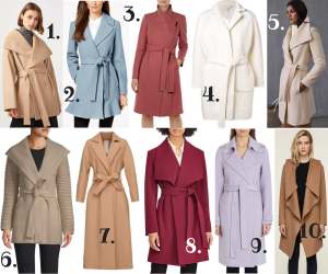 Fall Fashion Trends 2018 - Wrap Coats