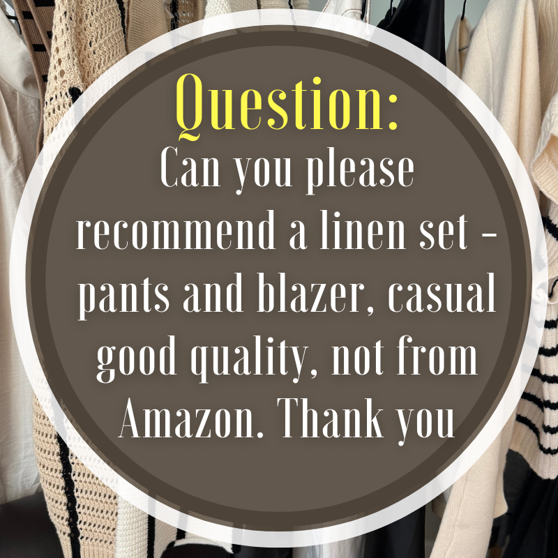 Linen Matching Sets – Questions Answered