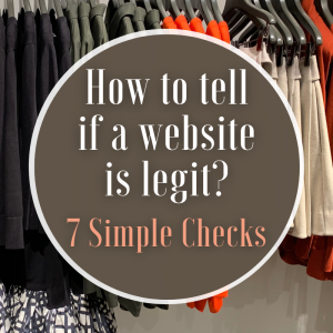 How to tell is a website is legit